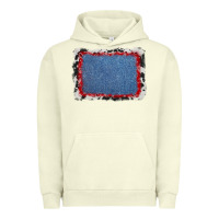 Pigment Pistachio cowhide bandana denim background Urban Hoodie - AdoDesignShop