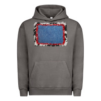 Pigment Tornado cowhide bandana denim background Urban Hoodie - AdoDesignShop