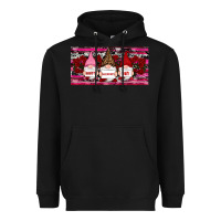 Black Happy valentines day gnomes rose Heavyweight Hoodie - RanaPortraitStore