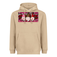 Mushroom Happy valentines day gnomes rose Heavyweight Hoodie - RanaPortraitStore