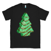 Green Christmas Cake Classic Tee | Teevron