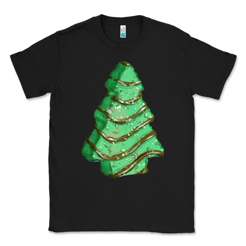 Green Christmas Cake Classic Tee by FaDigitalArtStudio | Teevron