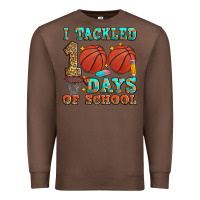 Chestnut i tackled 100 days of school basketball Premium Sweatshirt - Zillion Design Studio