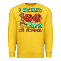 Lemon i tackled 100 days of school basketball Premium Sweatshirt - Zillion Design Studio