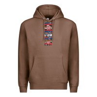 Chestnut usa flag and western patterns  penwraps 1 Premium Hoodie - Artiststas