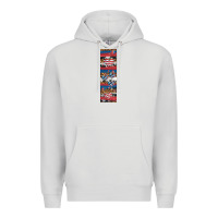 Dove Grey usa flag and western patterns  penwraps 1 Premium Hoodie - Artiststas