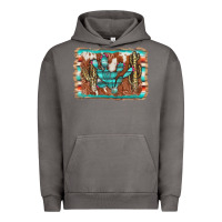 Pigment Tornado cactus cowhide serape Urban Hoodie - AdoDesignShop