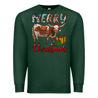 Sports Green Texas Longhorn Merry Christmas Premium Sweatshirt - RanaPortraitStore