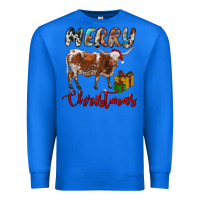 True Royal Texas Longhorn Merry Christmas Premium Sweatshirt - RanaPortraitStore