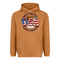 Meerkat land of the free usa because of the brave billie w Heavyweight Hoodie - texasbilliewilder