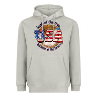 Moon Dust land of the free usa because of the brave billie w Heavyweight Hoodie - texasbilliewilder