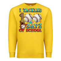 Lemon i tackled 100 days of school baseball Premium Sweatshirt - Zillion Design Studio