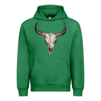 Emerald bullskull Urban Hoodie - Artiststas