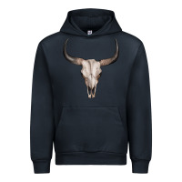 Navy bullskull Urban Hoodie - Artiststas