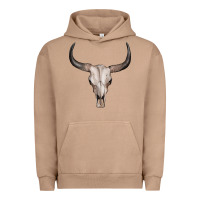 Pigment Burro bullskull Urban Hoodie - Artiststas