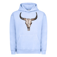 Pigment Grape Ice bullskull Urban Hoodie - Artiststas