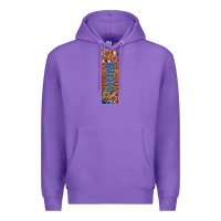 Purple usa flag and mom penwraps Premium Hoodie - Artiststas