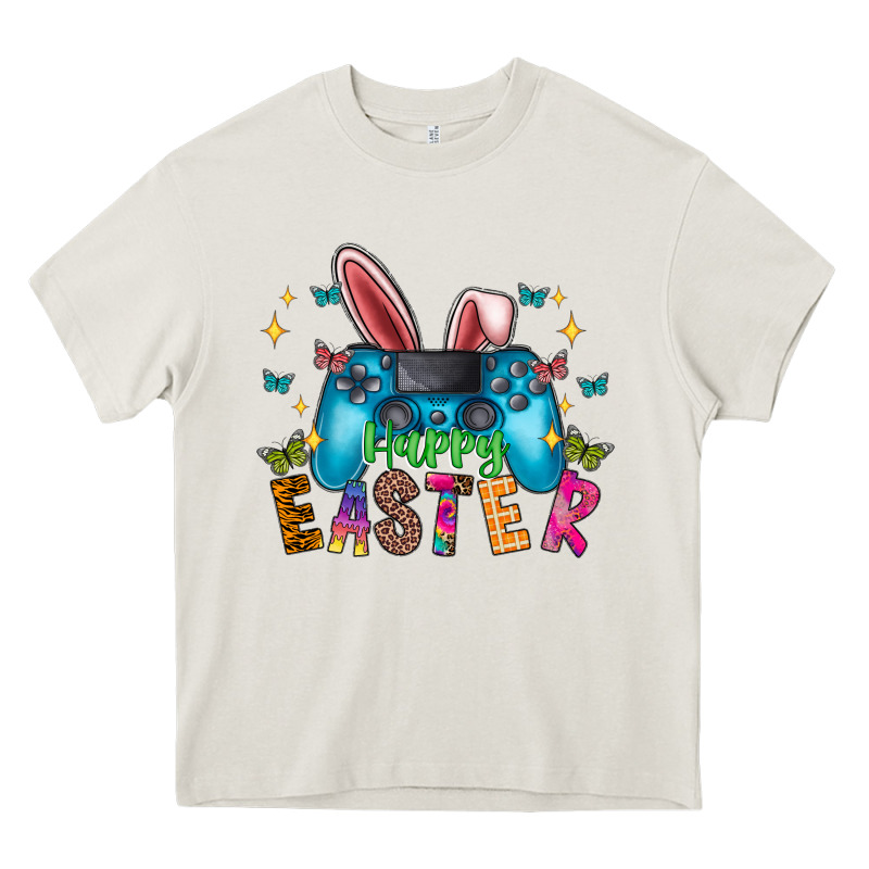 Happy Easter Gamer Heavy Core Tee by CowhideDigitalArt | Teevron