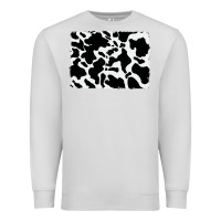 Dove Grey distressed cowhide pattern Premium Sweatshirt - RanaPortraitStore