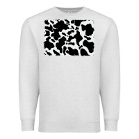 Oatmeal Heather distressed cowhide pattern Premium Sweatshirt - RanaPortraitStore