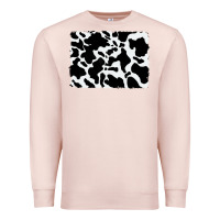Pale Pink distressed cowhide pattern Premium Sweatshirt - RanaPortraitStore