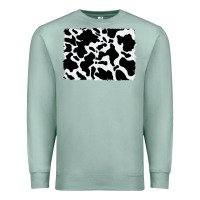 Seafoam distressed cowhide pattern Premium Sweatshirt - RanaPortraitStore