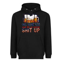 Black lets get hammered Heavyweight Hoodie - texasbilliewilder