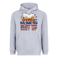 Heather Grey lets get hammered Heavyweight Hoodie - texasbilliewilder
