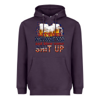 Plum lets get hammered Heavyweight Hoodie - texasbilliewilder