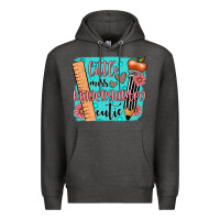 Charcoal Heather little miss kindergarten cutie Premium Hoodie - JahusDesignShop