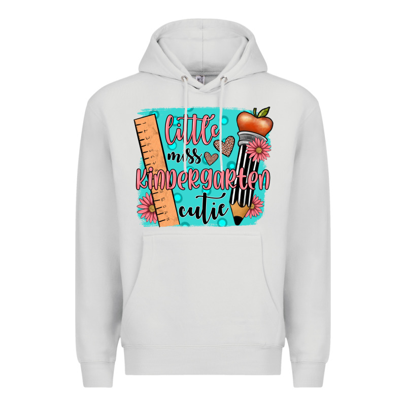 Little Miss Kindergarten Cutie Premium Hoodie by JahusDesignShop | Teevron