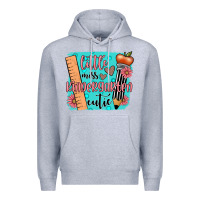 Heather Grey little miss kindergarten cutie Premium Hoodie - JahusDesignShop