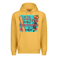 Mustard little miss kindergarten cutie Premium Hoodie - JahusDesignShop