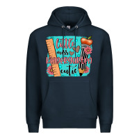 Navy little miss kindergarten cutie Premium Hoodie - JahusDesignShop