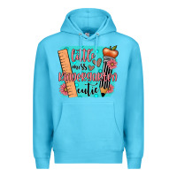 Ocean Blue little miss kindergarten cutie Premium Hoodie - JahusDesignShop