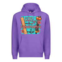 Purple little miss kindergarten cutie Premium Hoodie - JahusDesignShop