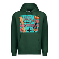 Sports Green little miss kindergarten cutie Premium Hoodie - JahusDesignShop