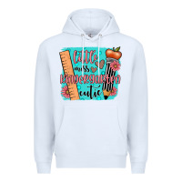 White little miss kindergarten cutie Premium Hoodie - JahusDesignShop