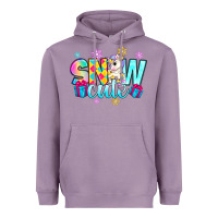 Lavender snow cute with unicorn Heavyweight Hoodie - Zillion Design Studio
