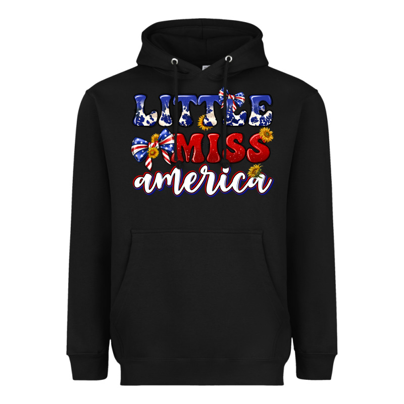 Little Miss America Heavyweight Hoodie by texasbilliewilder | Teevron