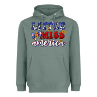Sage little miss america Heavyweight Hoodie - texasbilliewilder