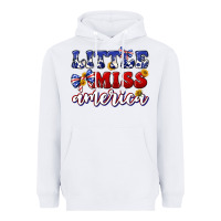 White little miss america Heavyweight Hoodie - texasbilliewilder
