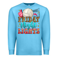 Ocean Blue friday night lights volleyball Premium Sweatshirt - Zillion Design Studio