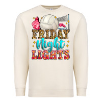 Sandshell friday night lights volleyball Premium Sweatshirt - Zillion Design Studio