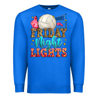 True Royal friday night lights volleyball Premium Sweatshirt - Zillion Design Studio