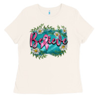 Bone breast cancer believe Ladies Tee - BarkalooDesign