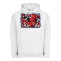 Pigment Lunar Rock bandana cowhide denim background Urban Hoodie - AdoDesignShop