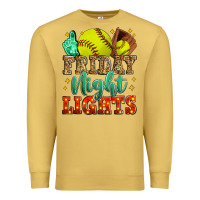 Antique Gold friday night lights softball Premium Sweatshirt - Zillion Design Studio