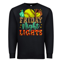Black friday night lights softball Premium Sweatshirt - Zillion Design Studio