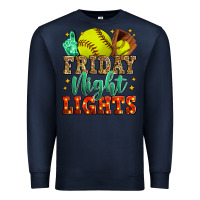 Navy friday night lights softball Premium Sweatshirt - Zillion Design Studio